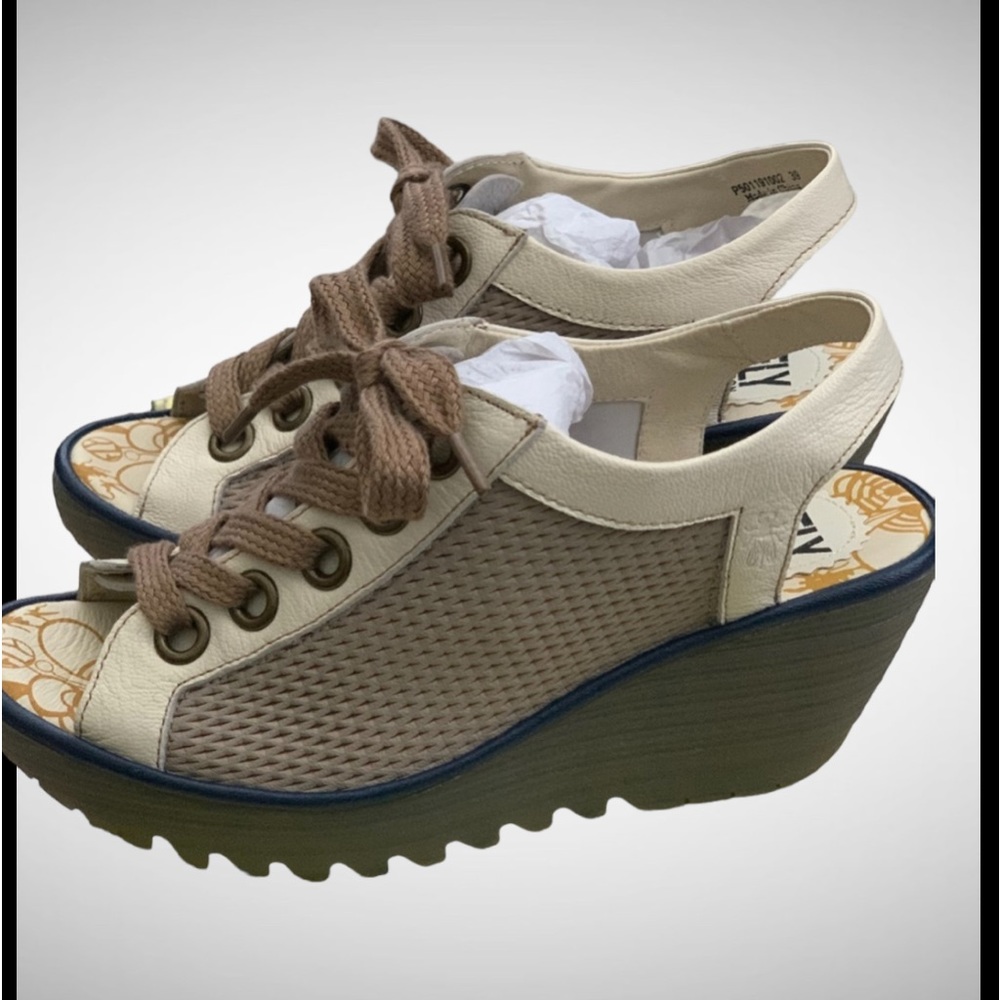 Fly London Yoli Sneaker Style Sandal 38